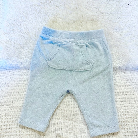 Soft terry joggers (Gymboree | size 0-3m EUC) - Picture 2 of 2